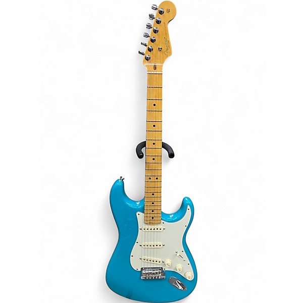 Used Fender American Professional II Stratocaster miami blue Solid Body Electric Guitar