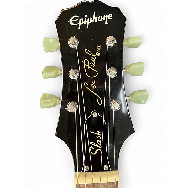 Used Epiphone Slash Signature Les Paul Standard  2 Tone Sunburst Solid Body Electric Guitar