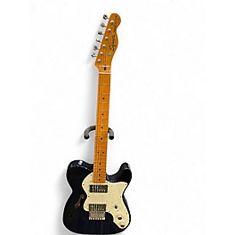 Used Squier Classic Vibe Telecaster Thinline Blue Hollow Body Electric Guitar