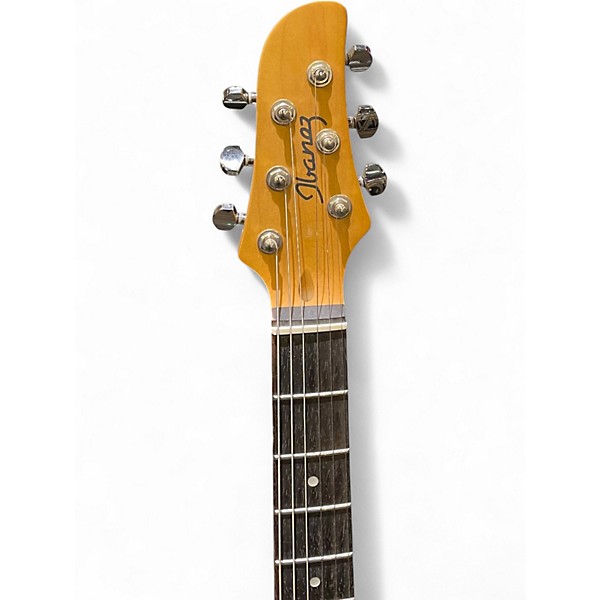 Used Ibanez TM302 Blue Solid Body Electric Guitar