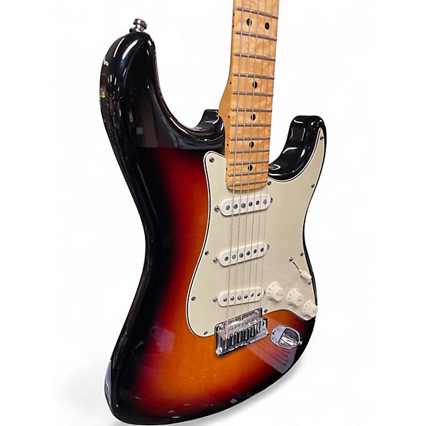 Used 2007 Fender Custom Shop Classic Stratocaster V Neck Maple 3 Tone Sunburst Solid Body Electric Guitar