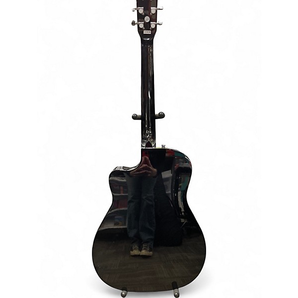 Used 2017 Fender CD60 Dreadnought Black Acoustic Guitar
