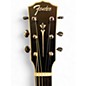 Used Fender Paramount PS-220E Parlor Aged Cognac Burst Acoustic Electric Guitar