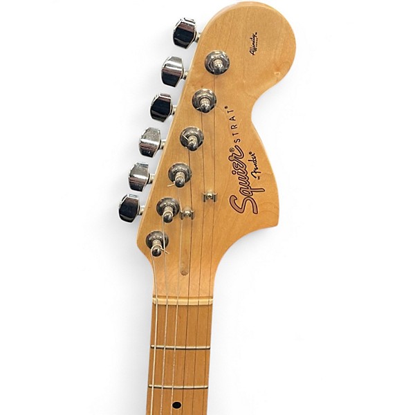 Used Squier Affinity Stratocaster black Solid Body Electric Guitar