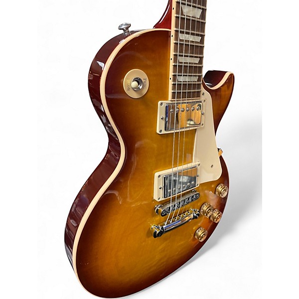 Used 2016 Gibson Les Paul Traditional Honey Burst Solid Body Electric Guitar