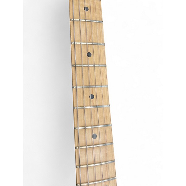 Used Fender PLAYER II TELECASTER Black and White Solid Body Electric Guitar