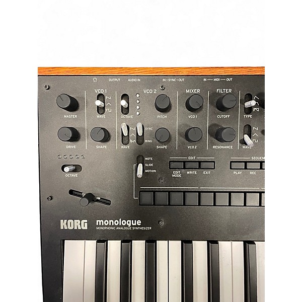 Used KORG Monologue Synthesizer