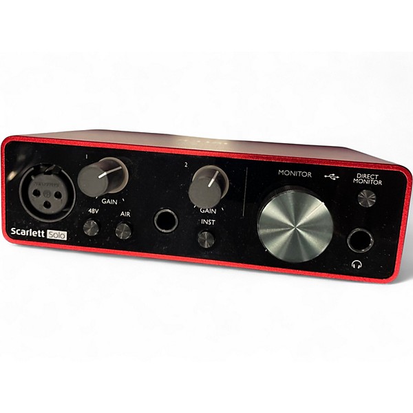 Used Focusrite Scarlett Solo Studio Gen 3 Audio Interface