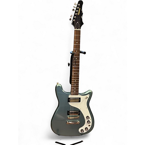 Used Epiphone 150th Anniversary Wilshire Pacific Blue Solid Body Electric Guitar