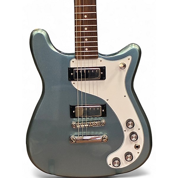Used Epiphone 150th Anniversary Wilshire Pacific Blue Solid Body Electric Guitar