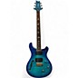 Used PRS Se Custom 24 Piezo Semi-Hollow Lake Blue Hollow Body Electric Guitar thumbnail