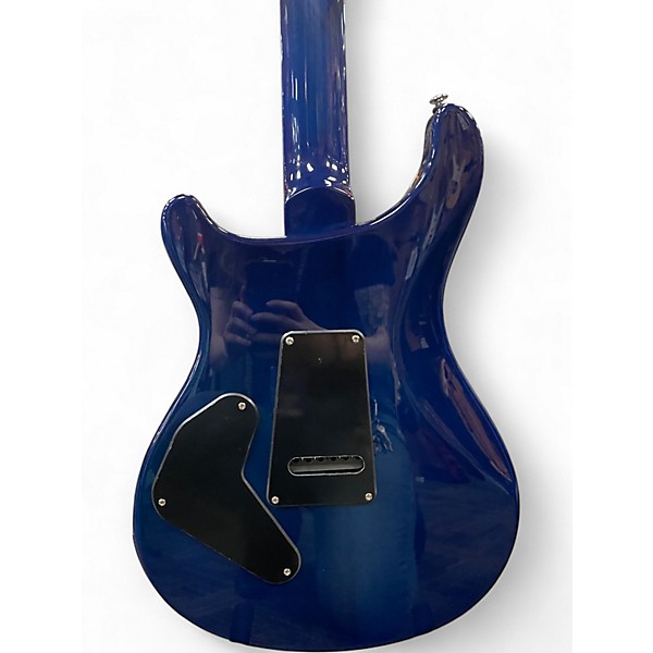 Used PRS Se Custom 24 Piezo Semi-Hollow Lake Blue Hollow Body Electric Guitar