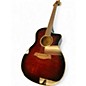 Used Ibanez AC300E red Acoustic Electric Guitar thumbnail