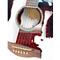 Used Ibanez AC300E red Acoustic Electric Guitar