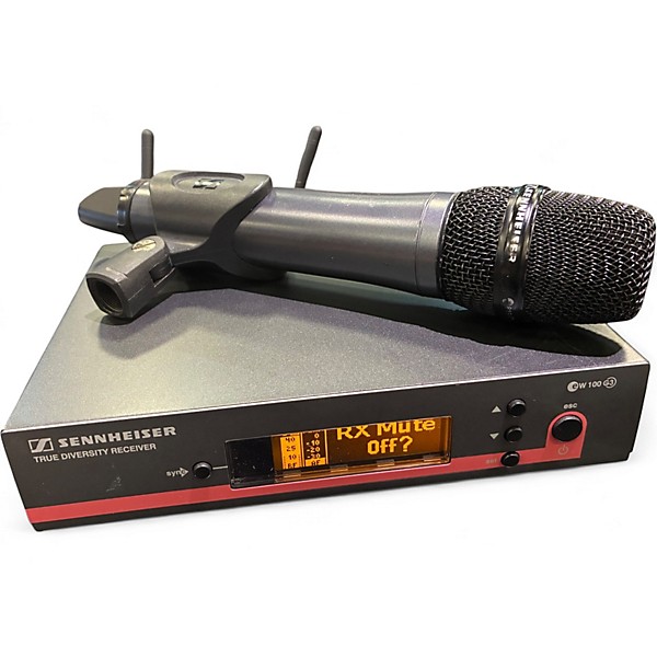 Used Sennheiser EW 100 RECEIVER WITH E815 Handheld Wireless System