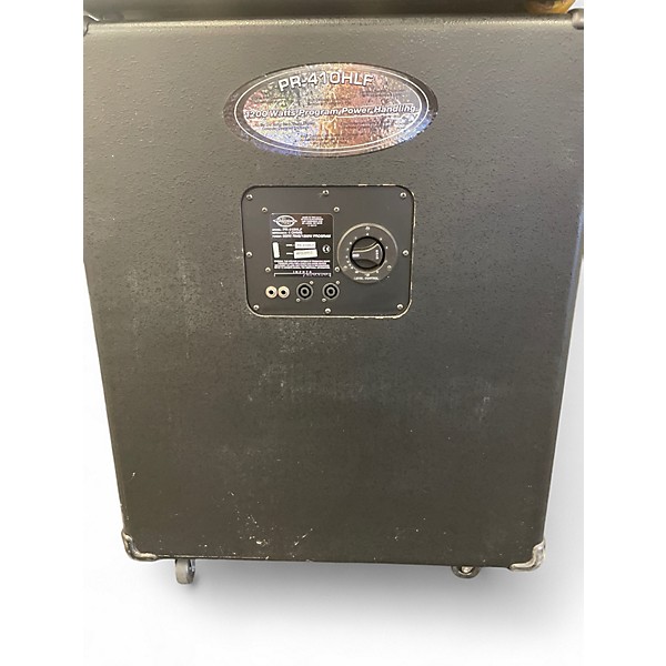 Used Ampeg PR410HLF 4X10 Bass Cabinet