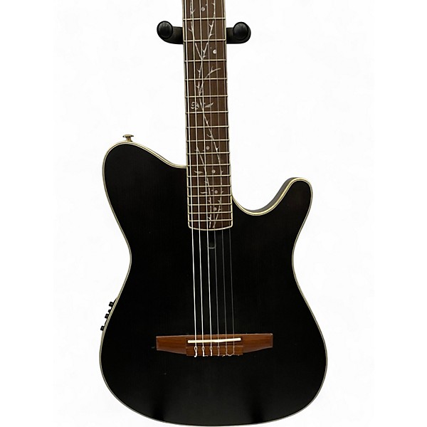 Used 2024 Ibanez TOD10N Tim Henson Signature Black Flat Classical Acoustic Electric Guitar