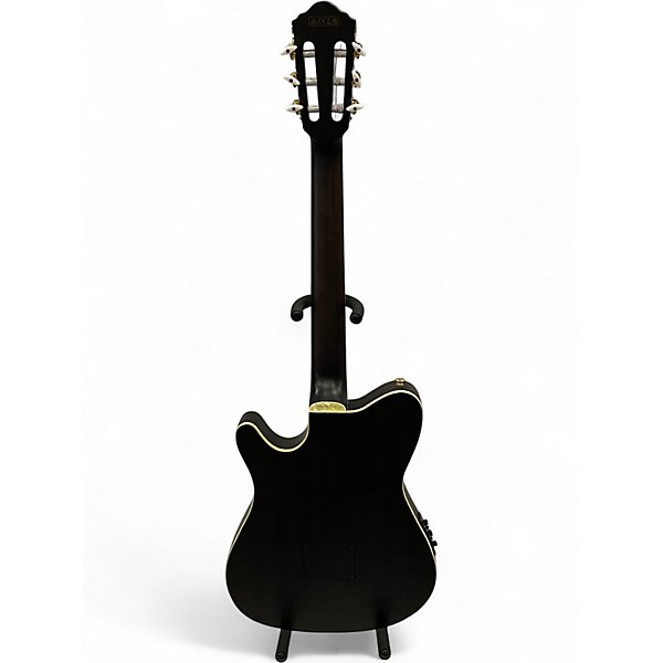 Used 2024 Ibanez TOD10N Tim Henson Signature Black Flat Classical Acoustic Electric Guitar
