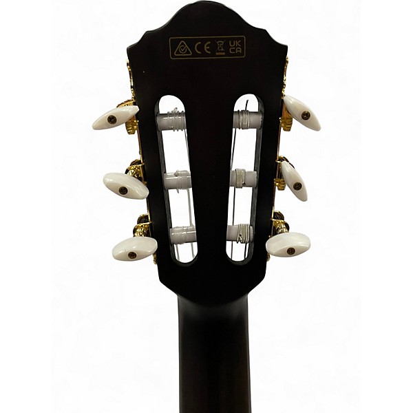 Used 2024 Ibanez TOD10N Tim Henson Signature Black Flat Classical Acoustic Electric Guitar