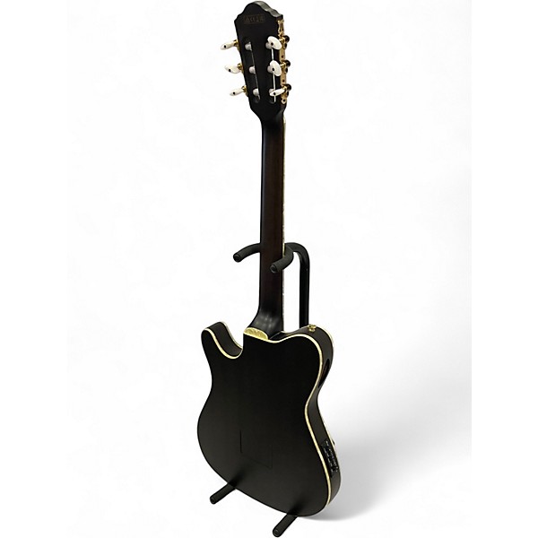 Used 2024 Ibanez TOD10N Tim Henson Signature Black Flat Classical Acoustic Electric Guitar