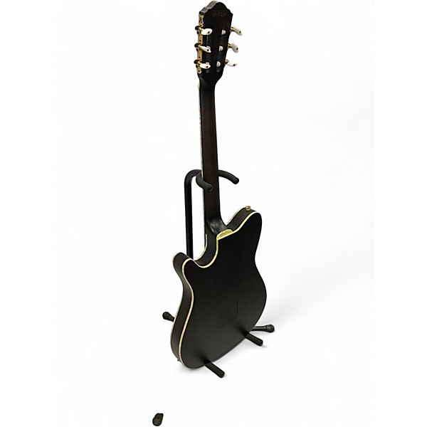 Used 2024 Ibanez TOD10N Tim Henson Signature Black Flat Classical Acoustic Electric Guitar
