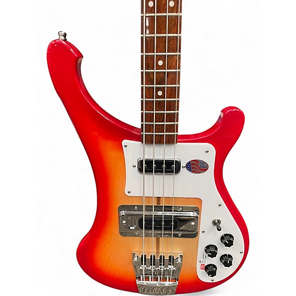 Used Rickenbacker 4003 Fireglo Electric Bass Guitar