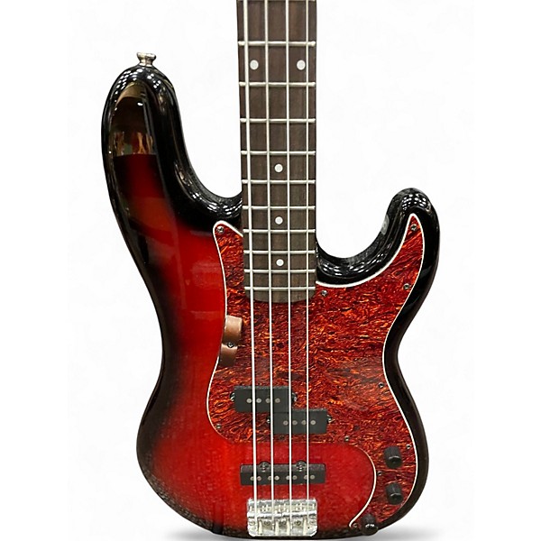 Used Squier CLASSIC VIBE PRECISION BASS Cherry Sunburst Electric Bass Guitar