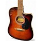 Used Carlo Robelli ThinLine 2 Color Sunburst Acoustic Guitar