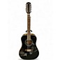 Used Fender CD160E Black 12 String Acoustic Electric Guitar thumbnail