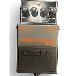 Used BOSS MT2 Metal Zone Distortion Effect Pedal