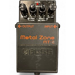 Used BOSS MT2 Metal Zone Distortion Effect Pedal