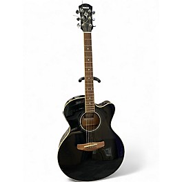 Used Yamaha CPX500 Black Acoustic Electric Guitar