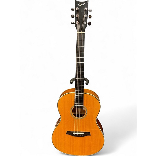 Used Charles Fox H-Napa Natural Acoustic Guitar