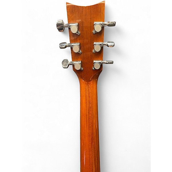 Used Charles Fox H-Napa Natural Acoustic Guitar