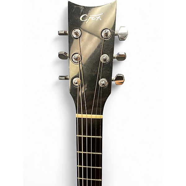Used Charles Fox H-Napa Natural Acoustic Guitar