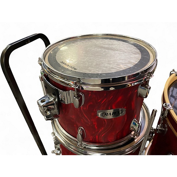 Used Mapex 5 Piece M SERIES 5 PIECE KIT RED SATIN FLAME Drum Kit