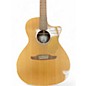 Used Fender Newporter Player Natural Acoustic Electric Guitar