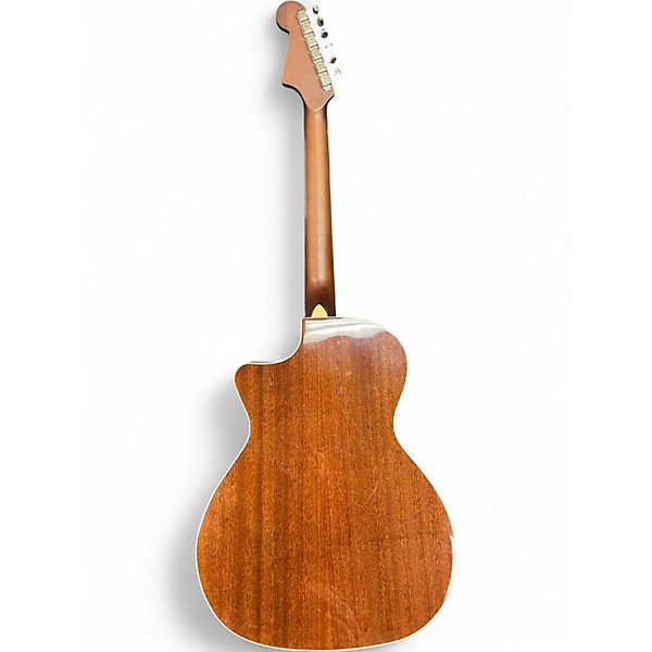 Used Fender Newporter Player Natural Acoustic Electric Guitar