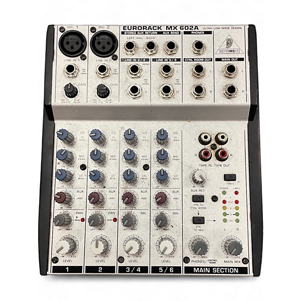 Used Behringer Eurorack MX602A Unpowered Mixer