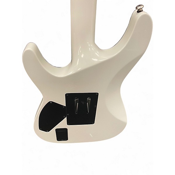 Used Schecter Guitar Research Hellraiser C1 Floyd Rose Alpine White Solid Body Electric Guitar