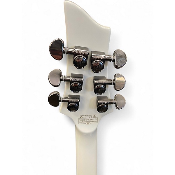 Used Schecter Guitar Research Hellraiser C1 Floyd Rose Alpine White Solid Body Electric Guitar
