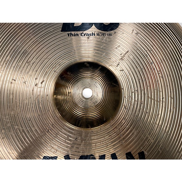 Used SABIAN 16in B8 Thin Crash Cymbal