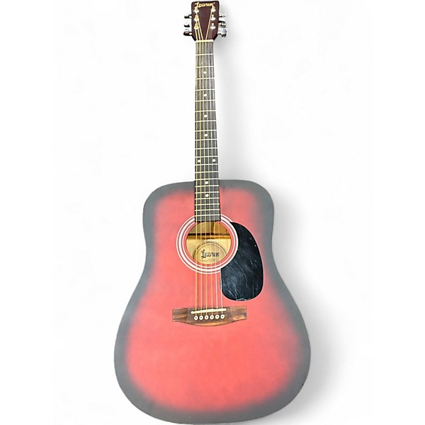 Used Lauren LA125 Brown Sunburst Acoustic Guitar