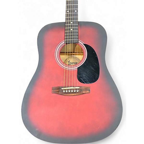 Used Lauren LA125 Brown Sunburst Acoustic Guitar