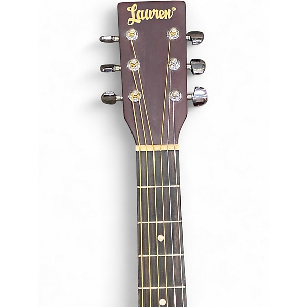 Used Lauren LA125 Brown Sunburst Acoustic Guitar