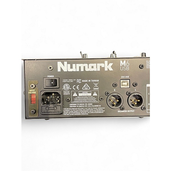 Used Numark M6USB DJ Mixer