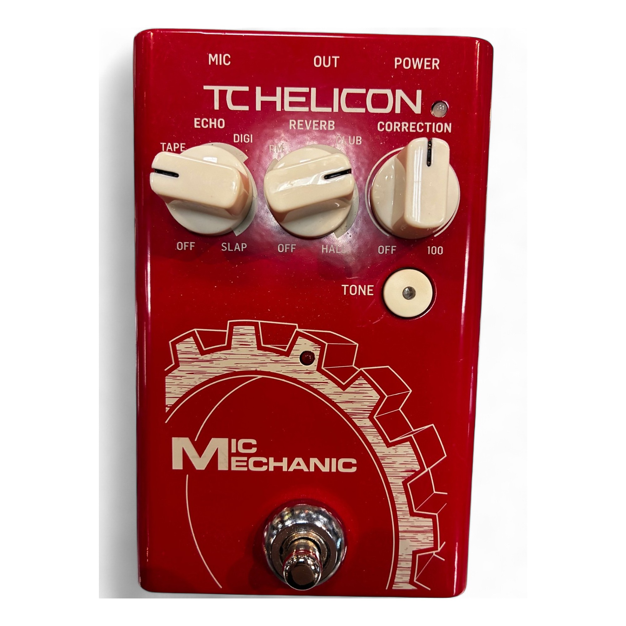 Used TC Helicon VoiceTone Mic Mechanic Vocal Processor | Guitar Center