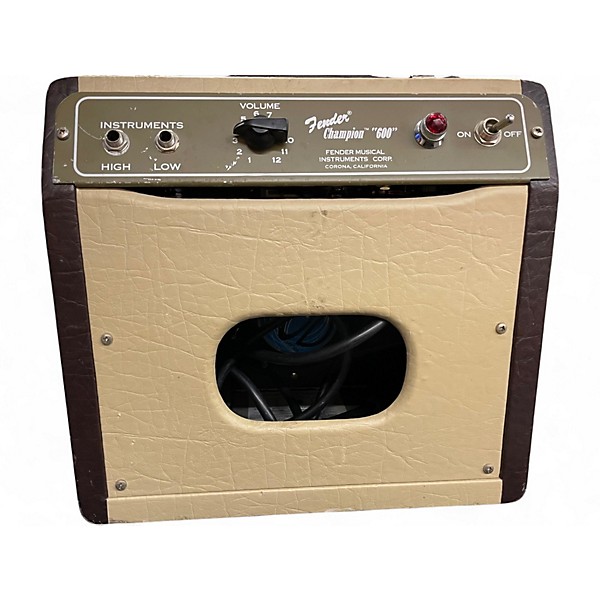 Used Fender Champion 600 5W 1X6 Tube Guitar Combo Amp