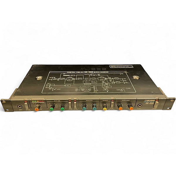 Used BOSS DE-200 Digital Delay Effects Processor