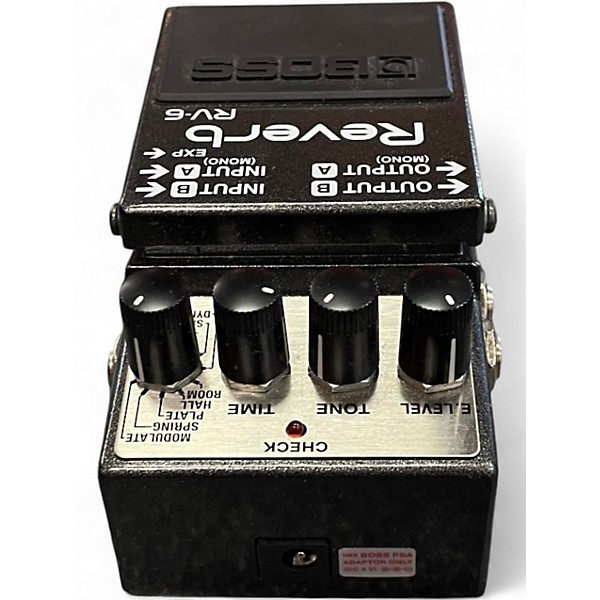 Used BOSS RV6 Digital Reverb Effect Pedal